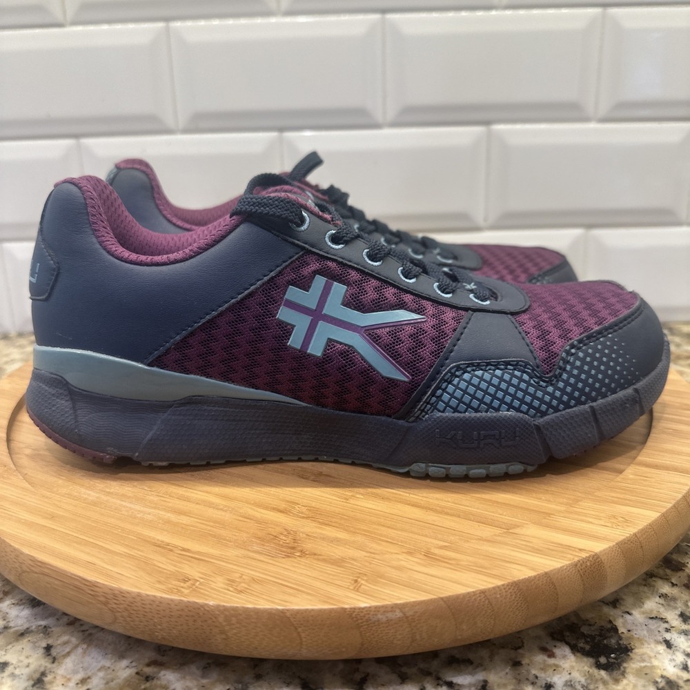 Kuru Quantum 2 Women's 8 Purple Walking Shoes Comfort Sneakers Wide Toe Box